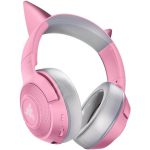 هدست گیمینگ ریزر مدل Kraken BT Kitty Edition Quartz