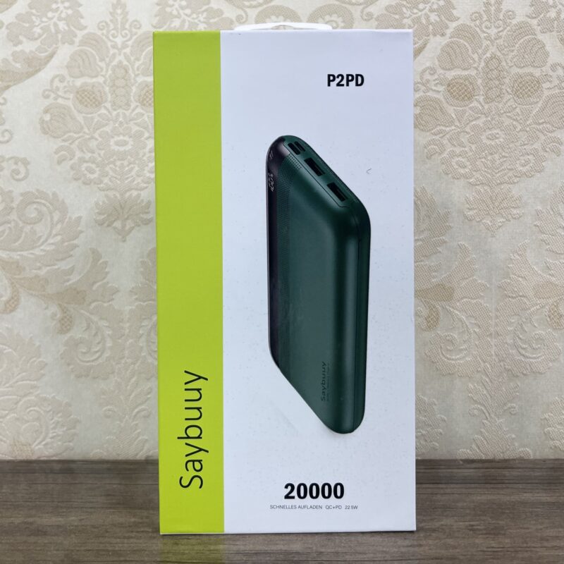 پاوربانک سی بای مدلP2PD ظرفیت 20000میلی امپر ساعت