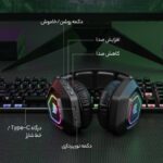 هدست بیسیم اونیکوما مدل B100 دانگلی
