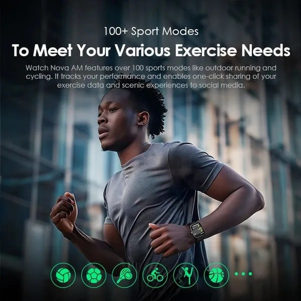 ساعت هوشمند اورایمو مدل WATCH NOVA AM