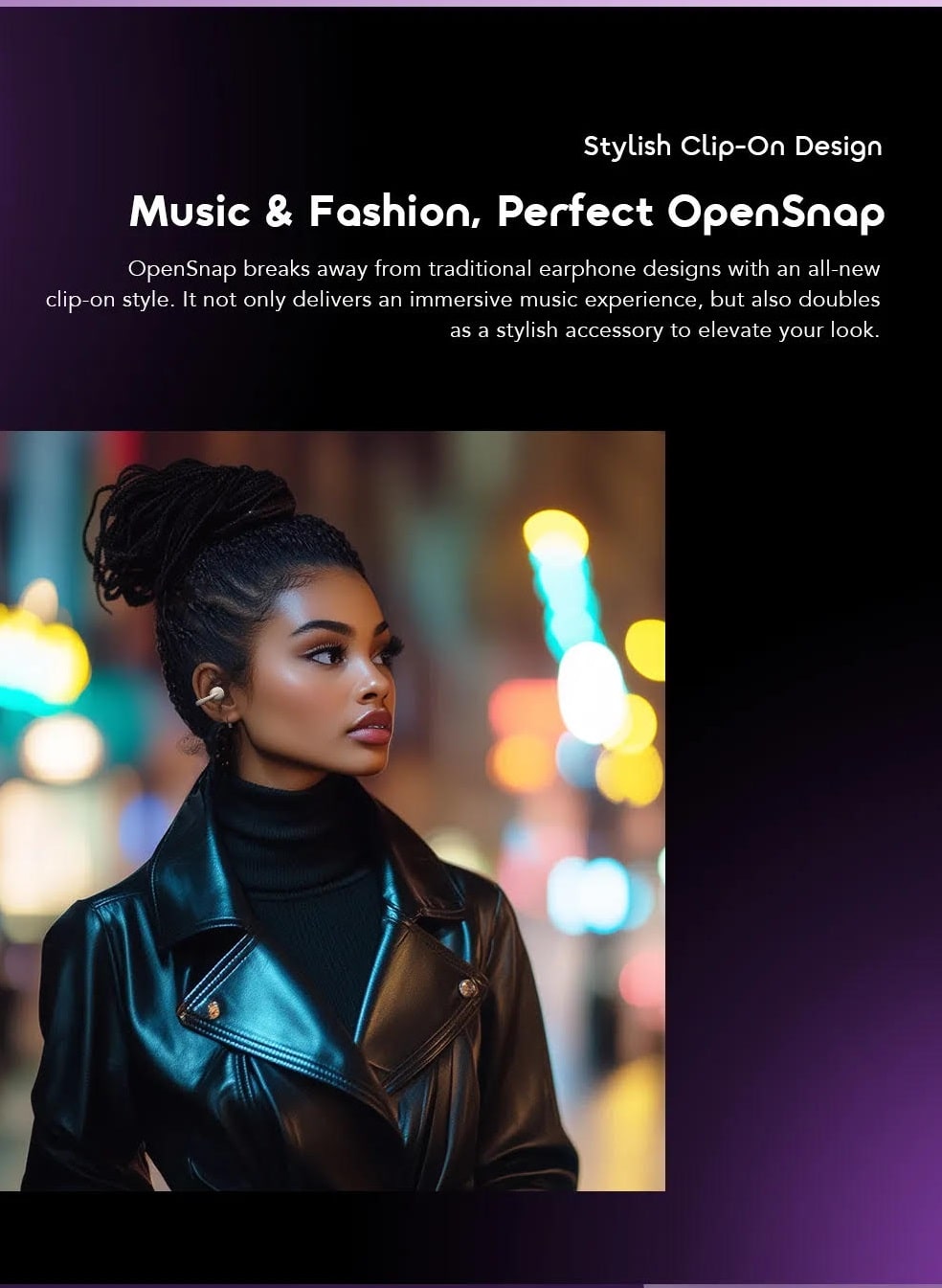 هندزفری القایی اورایمو مدل OpenSnap