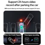 دوربین ثبت وقایع خودرو یسیدو مدل YESIDO KM22