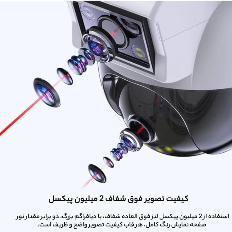 دوربین ثبت وقایع مداربسته یسیدو مدل YESIDO KM12