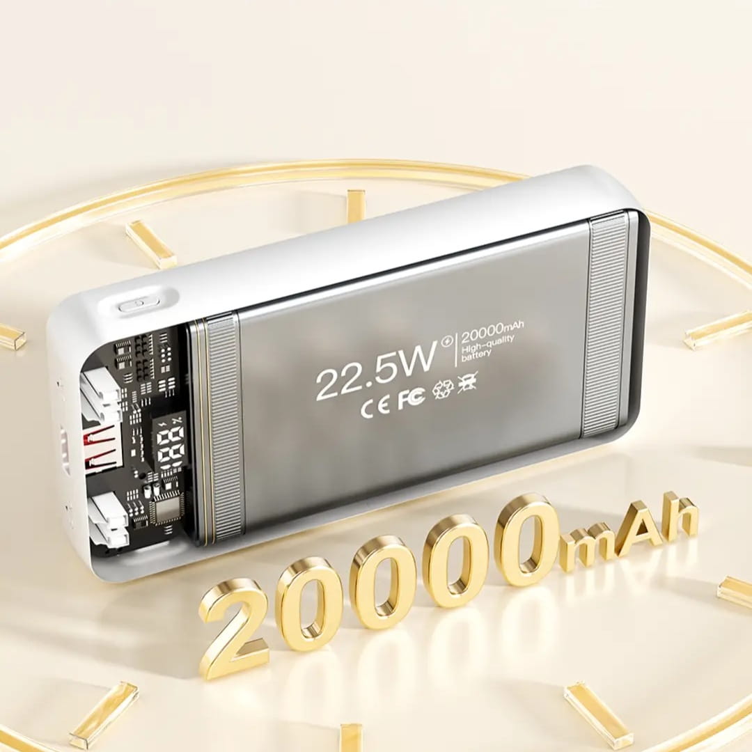 پاوربانک اوی مدل p57k ظرفیت 20000میلی امپر ساعت