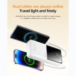 پاوربانک اوی مدل p57k ظرفیت 20000میلی امپر ساعت