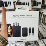 اداپتور 45 وات اورجینال سامسونگ با کابل 1.8 متری گارانتی 18ماهه