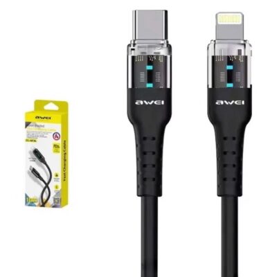 کابل شارژ تایپ سی به لایتنینگ اوی مدل CL-138L