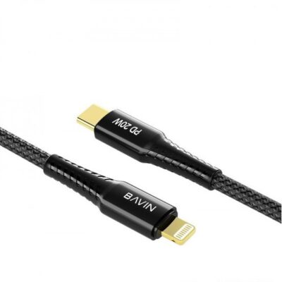 کابل شارژ تایپ سی به لایتنینگ باوین مدل CB-233