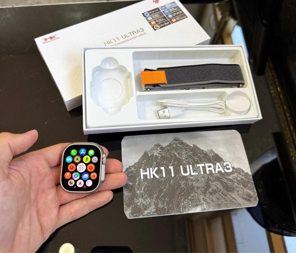 ساعت هوشمند HK11 Ultra 3 مشکی