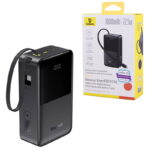 ابعاد و طراحی پاوربانک بیسوس EnerFill FC51 30000