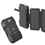 3. نمایشگر LED وضعیت شارژ پاوربانک گرین لاین Solar 5-Panel